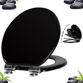 Md001-rl-v503 Angel Shield Toilet Seat With Zinc Alloy Hinges Quiet-close Quick-release Woo
