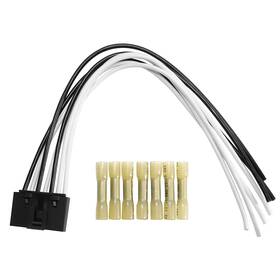 Blo-1002 Anina 645-702 Blower Motor Resistor Wire Harness Connector 7 Pin Black
