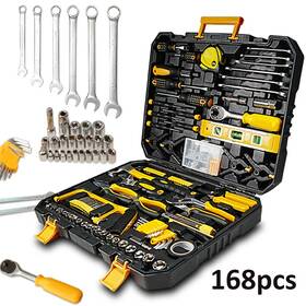 Gjb-168y Anxtech 168pcs Tool Set Auto Repair Combination Package Socket Wrench Mixed Toolbox