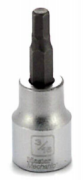 123596 Apex Tool Group-asia 10 Pack 3/16- Inch Hex Bit Socket 3/8- Drive