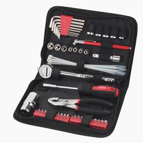 Apollo 313090122102 Auto Tool Set In Zipper Case 56-piece