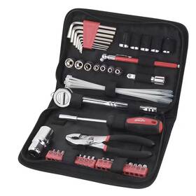 Apollo 711181073874 Auto Tool Set In Zipper Case - Metric 56-piece