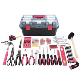 Dt7103p Apollo All-in-one Versatile Household Tool Kit With Box Pink 170-piece