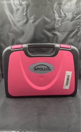 W-058371e Apollo Womens Black Pink Toolbox With Tools Missing Parts