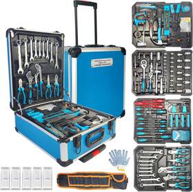 Arcwares 445003322309 799 Pcs Aluminum Trolley Case Tool Set Silver House Repair Kit Household H