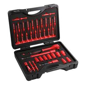 Ares 818765021020 19004-37-piece Insulated Electrical Tool Set - Ergonomic Handle With 19