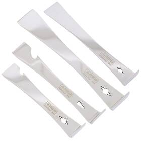 Ares 840129906568 46020-4-piece Stainless Steel Prybar Scraper Set - Ultra Sharp Scrapers Remov