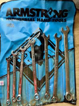 Kd25-671 Armstrong Industrial Hand Tools 7 Piece 12 Point Full Polish Extra Long
