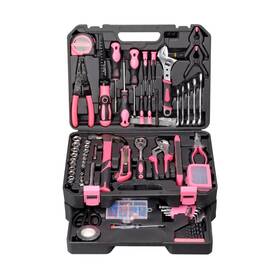 Ts450-009 Arucmin 450-piece Pink Tool Kit Home Set Mechanics With Drawer Toolbox Stora
