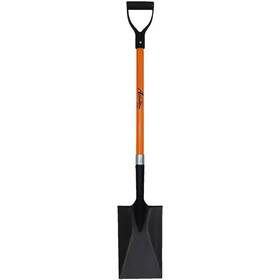 Ashman Online 313094557511 41 Inch Durable Handle Length Fiberglass Rubber Grip D-handle With Heavy-duty Me