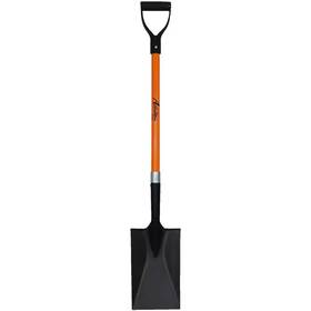 Ashman Online 705353839771 41 Inch Durable Handle Length Fiberglass Rubber Grip D-handle With Heavy-duty Me