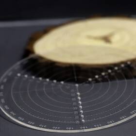 Dxy-200 Asieg Tool 200mm/7.8 Inch Round Circle Center Finder Compass For Wood Turners Bowls