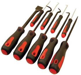 Atd 663126084240 Tools 8424 9-piece Scraper Hook And Pick Set