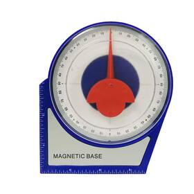 Auto-plaza 712288242453 Magnetic Angle Locator Adsorbable Base Goniometer Inclinometer Tool