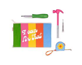 2303990 Ban.do Cute Basic Tool Kit For Women Small With Claw Hammer 10 Foo