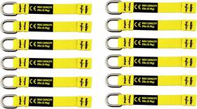 T01112ys Beartools Yellow Flat D-ring Tool Tail Tethers 2-in-1 Application Max Load 0.9