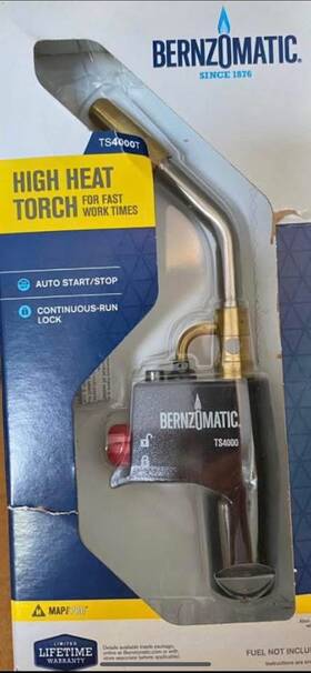 Ts4000 Bernzomatic Nib High Heat Torch