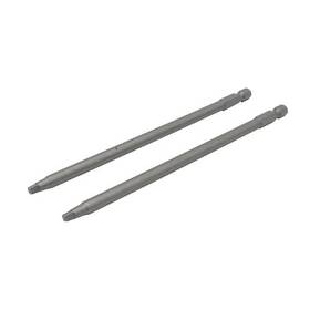 12616 Big Horn 2pcs Square Driver 150mm Bit No.2 Robertson