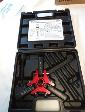 B1e91387 Bilitools Harmonic Balancer Puller Crank Pulley Removal Kit Engine Motor Rod Auto Ls Gm