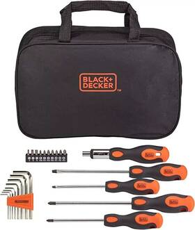 Bdht6223capb Black Decker 885911741378 And 23 Piece Screwdriver Set With Storage Bag Free S/h