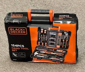 Bmt154c Black Decker Hand Tool Kit 154-piece Orange And - Free Shipping