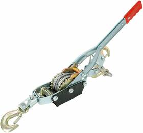 Er40105  Blackhorse-racing 5 Ton Heavy Duty Dual Gear Cable Puller Hoist With 3 Hooks