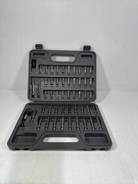 Ya52pbsqc Blue Point 52pc 1/4 Inch Drive Power Bit Set In Grey Case