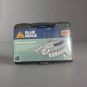 78591334 Blue Ridge Tools 41pc Mechanics Socket Kit