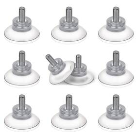 Bluecell 702646763652 10 Pcs Rubber Strong Suction Cup Replacements For Glass Table Tops With M6 Screw