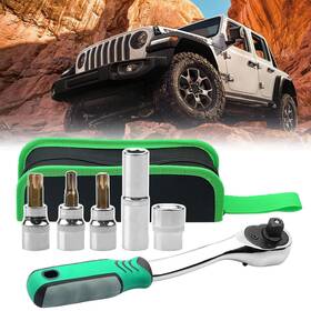 Bolaxin-202100d6 Bolaxin For Jeep Wrangler Accessories Torx Tool Kit Soft/hard Top D... Fast Ship