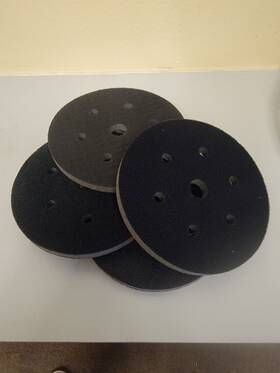 Aas450605000 Bona Power Drive Interface Pads 6 Inch Set Of 4