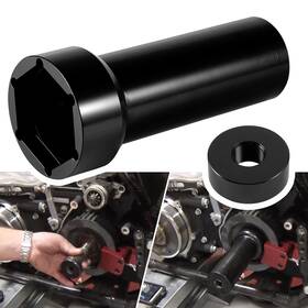 Bonbo W-2-1/4 2-1/4 Inch Mainshaft Pulley Wrench Lock Nut Sprocket Socket Tool Fit For Harley T