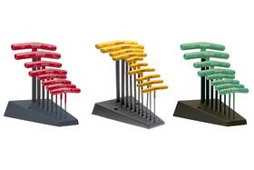Bondhus 662850001479 Metric And Inch Ball Driver Hex Star 26 Piece T-handle Sets With