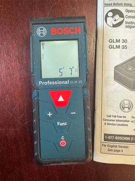 Glm-35 Bosch Professional Glm 35 Laser Distance Measure