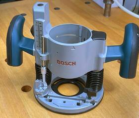 Ra1166 Bosch Plunge Router Base For 1617/18 Routers - New /open Box