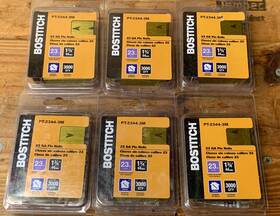 Pt-2344-3m Bostitch 6 Packs 1 3/4 Inch 23-gauge Coated Steel Pneumatic Pin Nails
