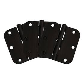 Bh-4752-2641303 Bowery Hill Oil-rubbed Bronze 6-hole Stainless Steel Door Hinge 3-pack