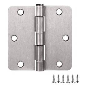 Bh-4752-2880318 Bowery Hill Steel Door Hinge In Satin Nickel 31/2inch 1/4inch 3-pack