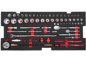 Bxe057-r2 Boxo Tools 103-pc Metric Motobox Toolset For 5-drawer Portable Toolbox