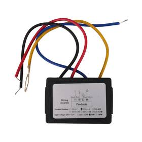 N08269 Bqlzr Dc Led Touch Dimmer Switch Sensor Lamp Accesories 6-12v With Wiring Diagram S