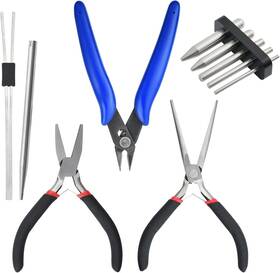 Mdt-003 Brand Worldity 10 Metal Diy Model Kit Tool Set Includes Tab Edge