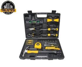 Branded 445037443438 New Durable Stanley Assortment Home Tool Kit 65-pcs For Household Projects