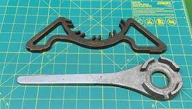 61741-t19 Briggs & Stratton And Tools Flywheel Holder Solid Brass Tool 1 Aluminum