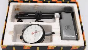 5990-7764 Brown & Sharpe And 599-7764 Miti-mite Large Base With Standard Decimatic Gauge