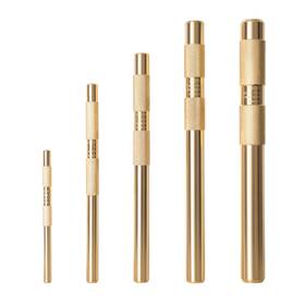Hnbrass-5 Brsunavom 5-piece Brass Punch Set Removing Repair Tool 1/4 Inch 3/8 1/2 5/8 3/4 B