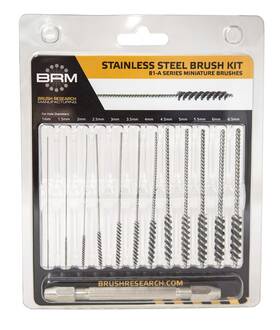Brush Research Manufacturing 843469102324 81ammkit Stainless Steel Metric Kit Includes 1 Mm 1.5