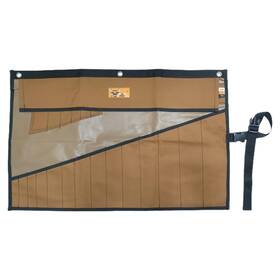 Bull Tools 202815431314 Large Wrench Roll Up Pouch Organizer 20 Tool Pocket Metric And Sae Bag Han
