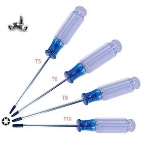Buspoll 755318621965 Torx Screwdriver T5 T6 T8 T10 Star Suitable For Mobile Phone/mac/