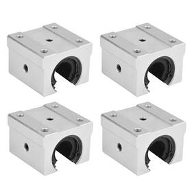 Sbr12uu Buvvtpu 723497781664 4 Pack Aluminum Slide Block 4pcs 12mm Bearing For