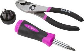 Kde8ts Cala Tools Tool Set Pink 8-piece